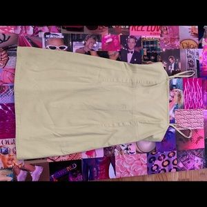 cute light greenish yellow sundress 👸💓